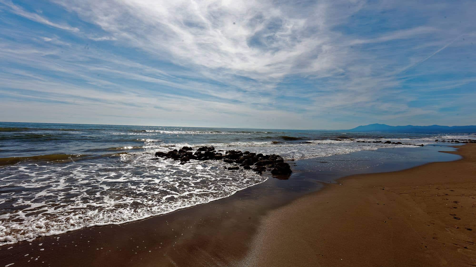 Playa de las Chapas beach near Elviria, east Marbella